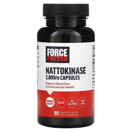 Force Factor
Nattokinase, 2,000 FU, 90 Vegetable Capsules