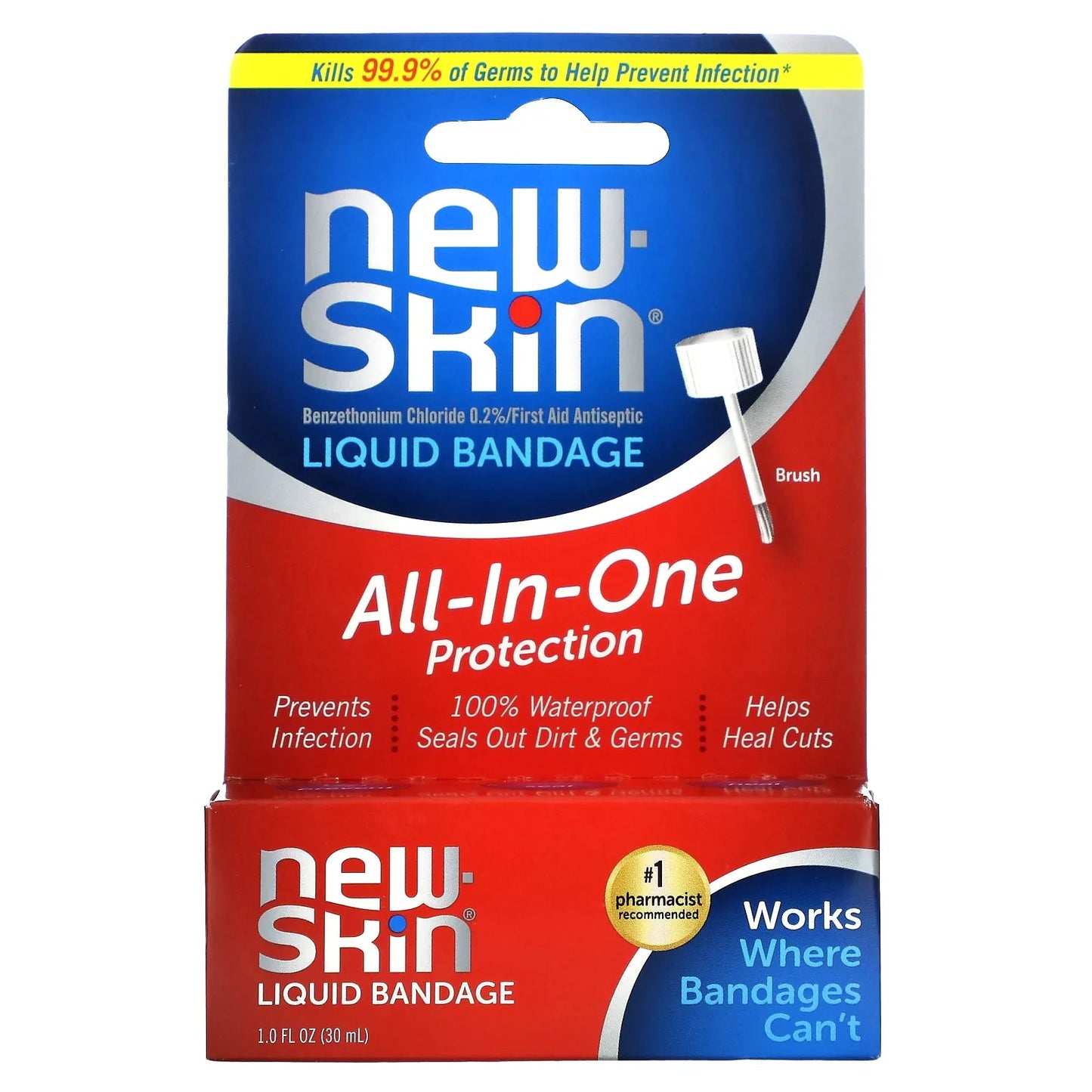 New Skin
Liquid Bandage, 1 fl oz (30 ml)