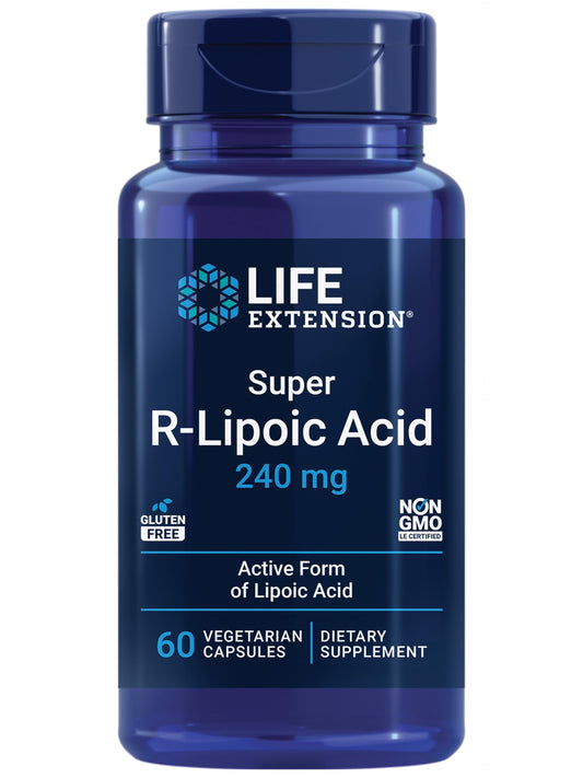 Life Extension Super R-Lipoic Acid, 240mg, 60 Count