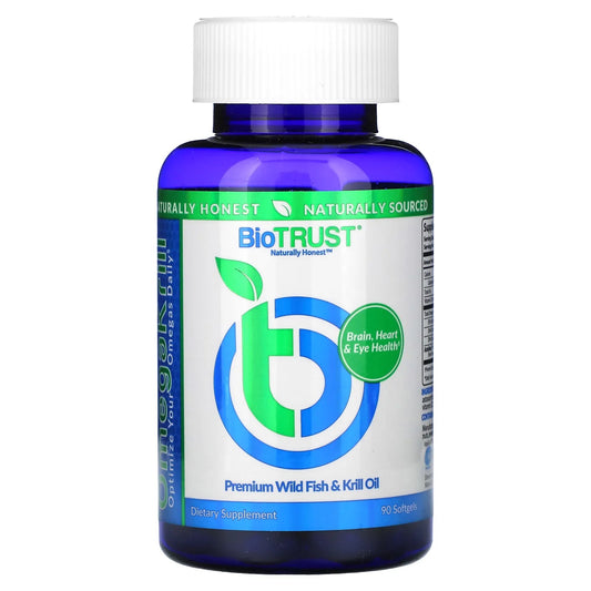 BioTRUST
OmegaKrill, 90 Softgels