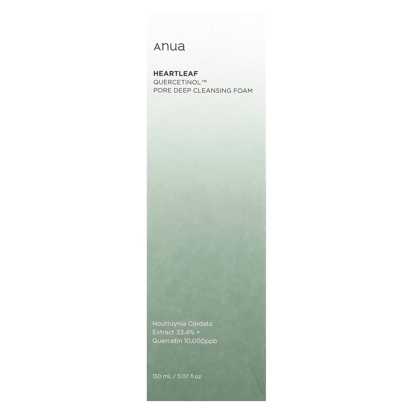 Anua
Heartleaf Quercetinol, Pore Deep Cleansing Foam , 5.07 fl oz (150 ml)