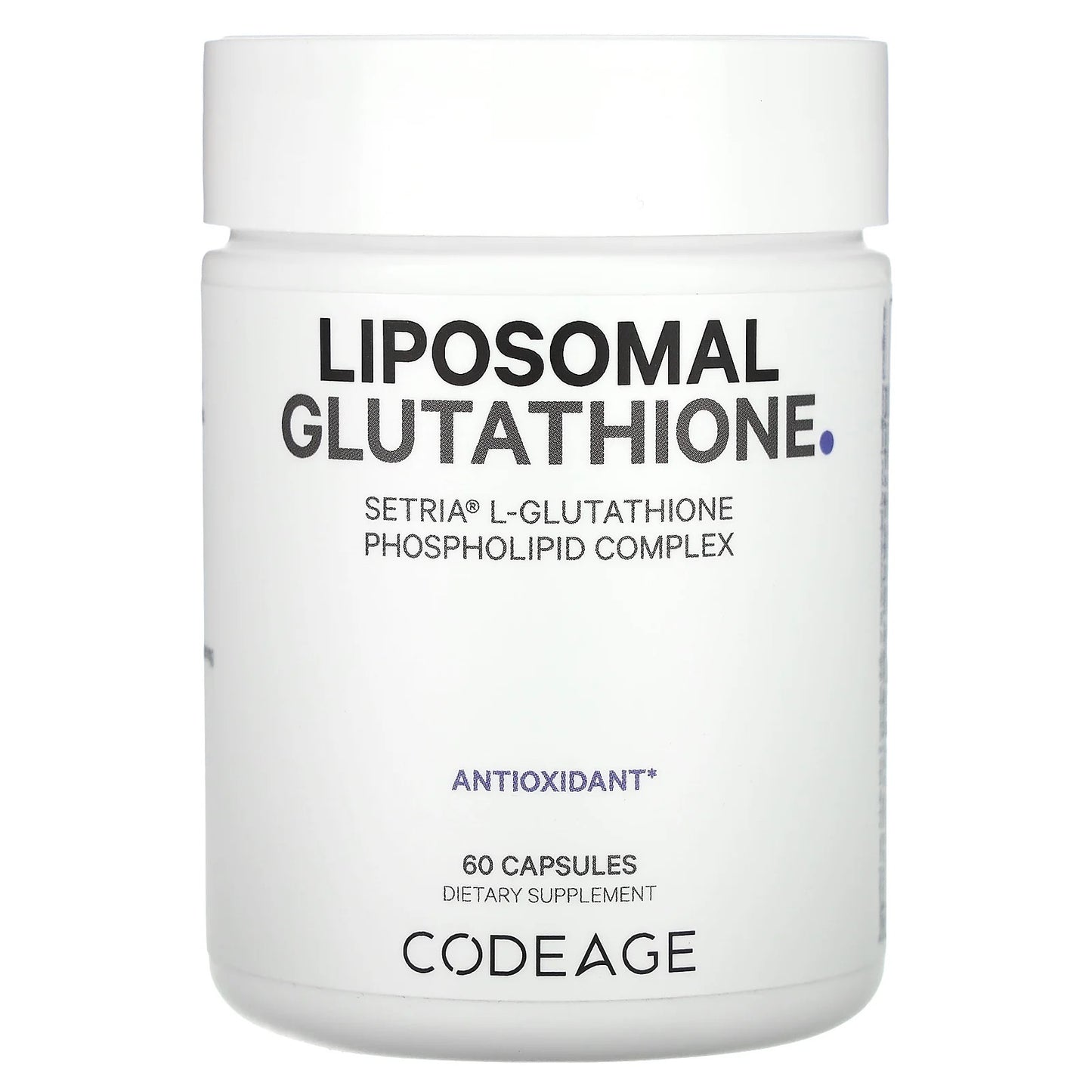 Codeage
Liposomal, Glutathione, 60 Capsules