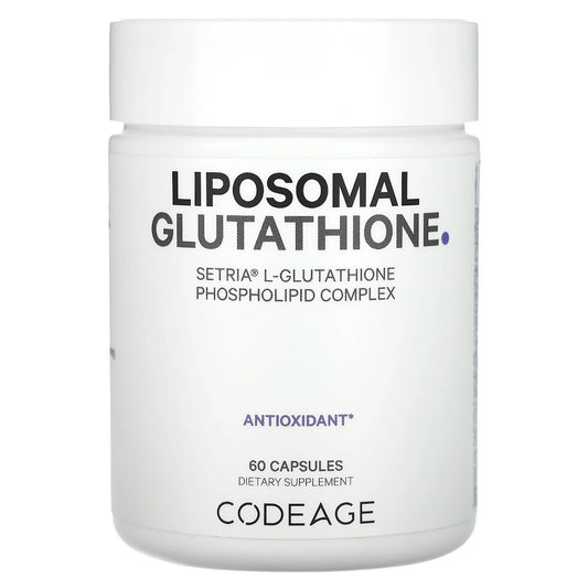 Codeage
Liposomal, Glutathione, 60 Capsules