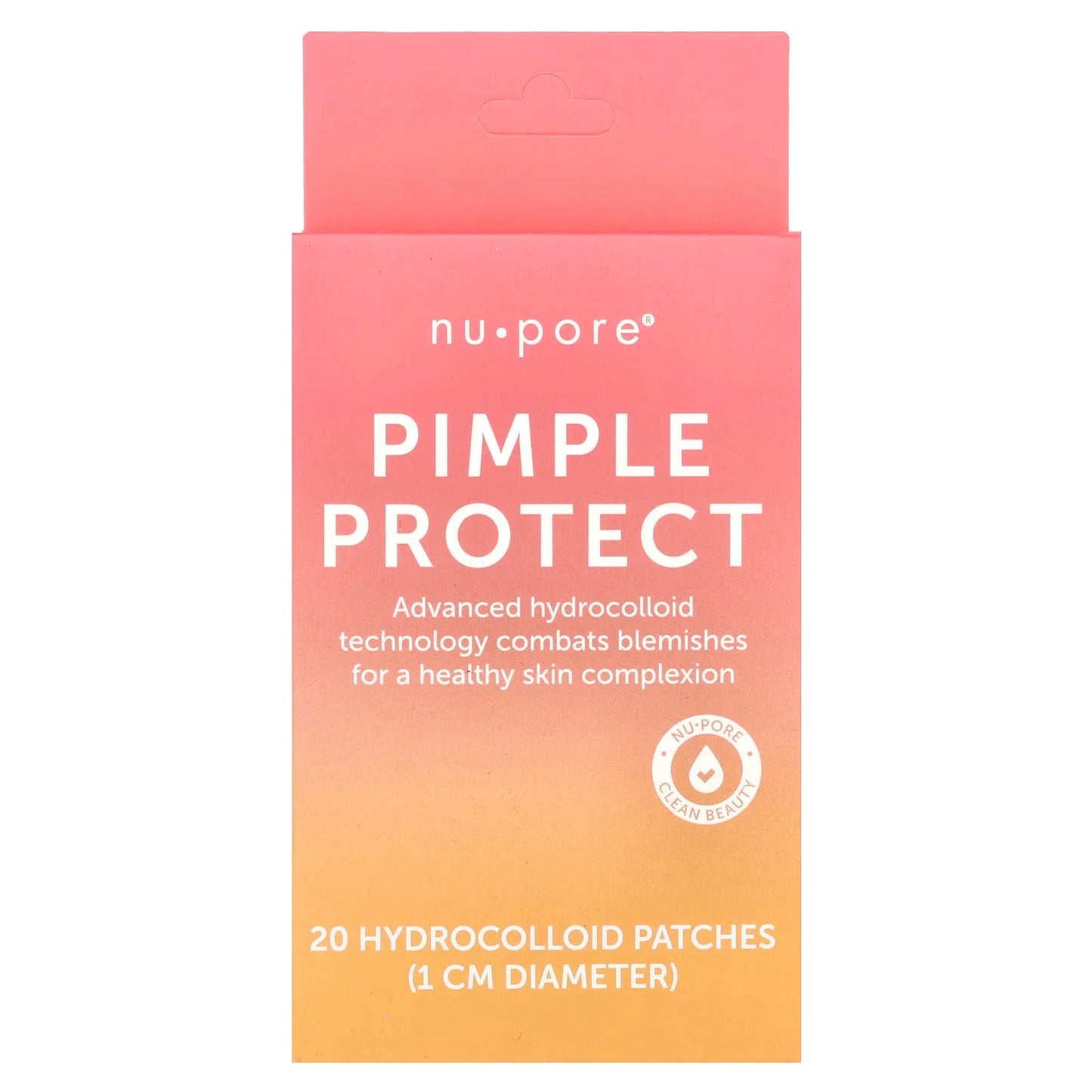 Nu-Pore
Pimple Protect, 20 Hydrocolloid Patches