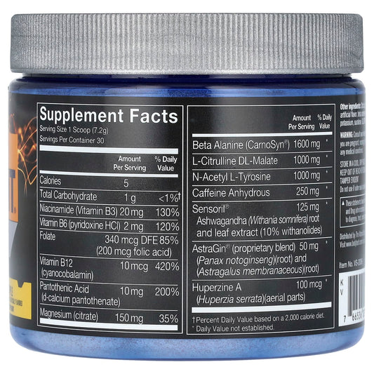 BodyTech
Flash Point, Preworkout Concentrate, Pineapple, 7.6 oz (215 g)