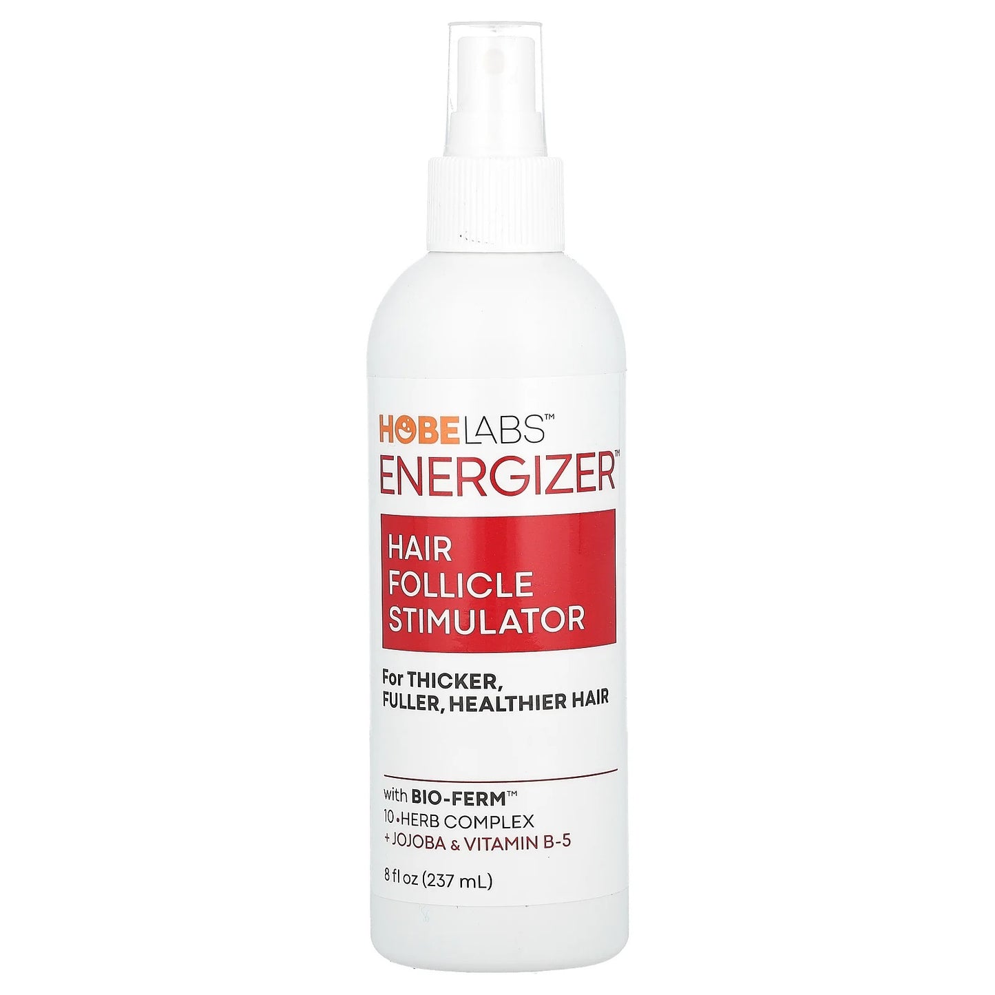 Hobe Labs
Energizer, Hair Follicle Stimulator, 8 fl oz (237 ml)