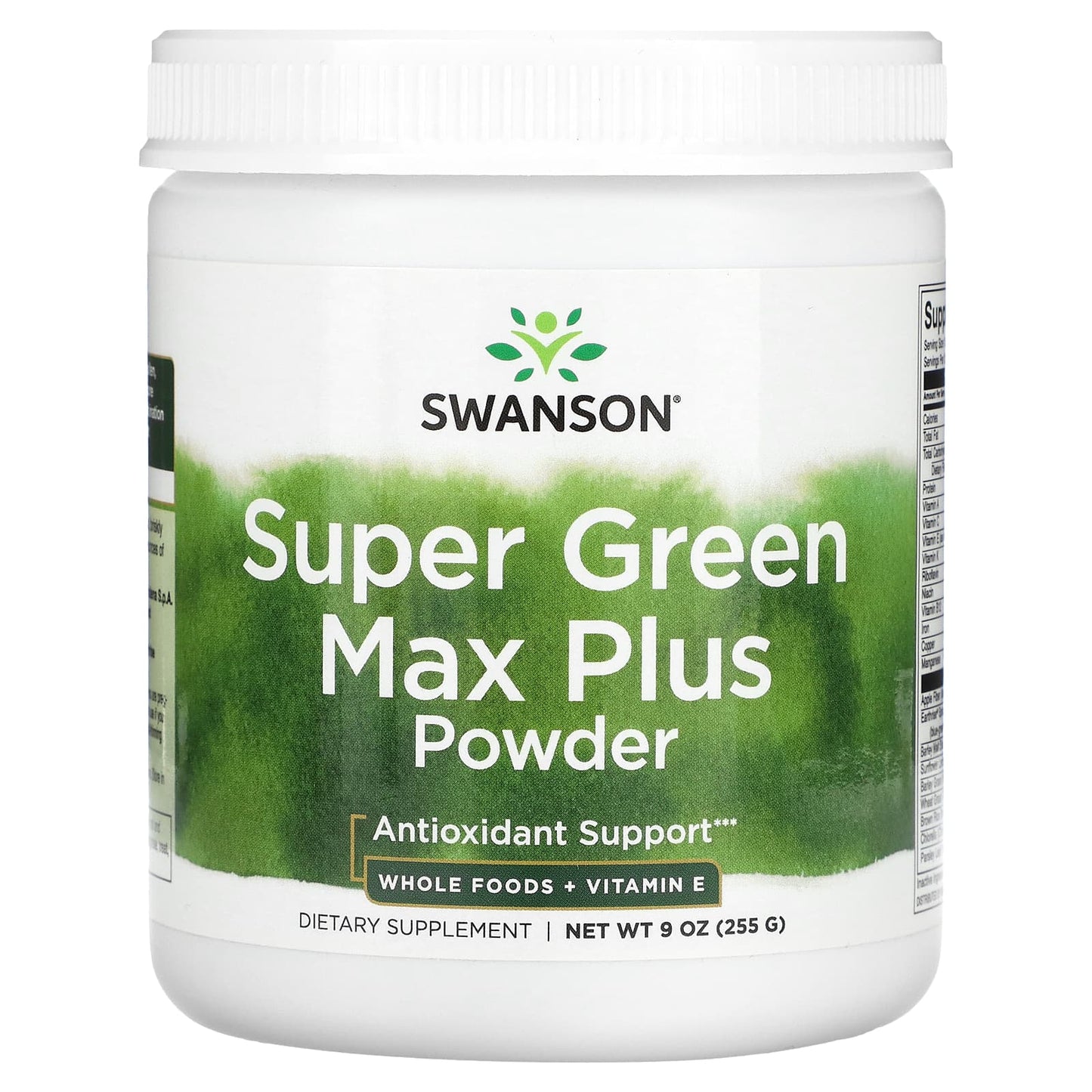 Swanson
Super Green Max Plus Powder, 9 oz (255 g)