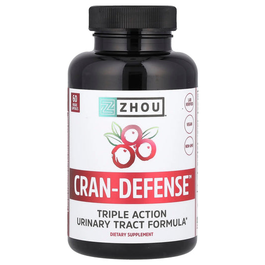 Zhou Nutrition
Cran-Defense™, 60 Veggie Capsules