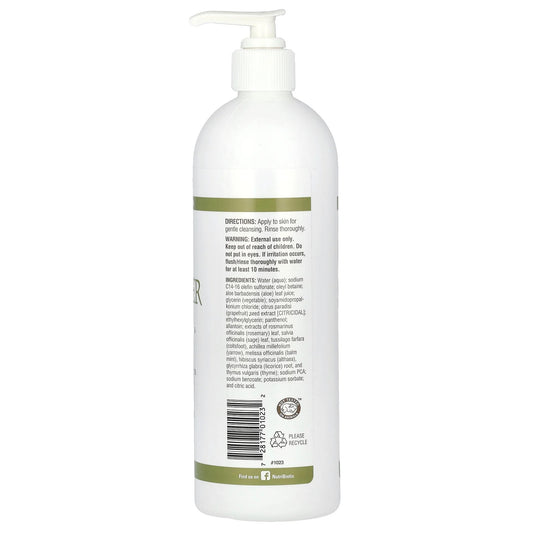 NutriBiotic
Skin Cleanser, Non-Soap, Fragrance Free, 16 fl oz (473 ml)