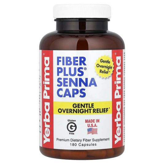 Yerba Prima
Fiber Plus® Senna Caps, 180 Capsules