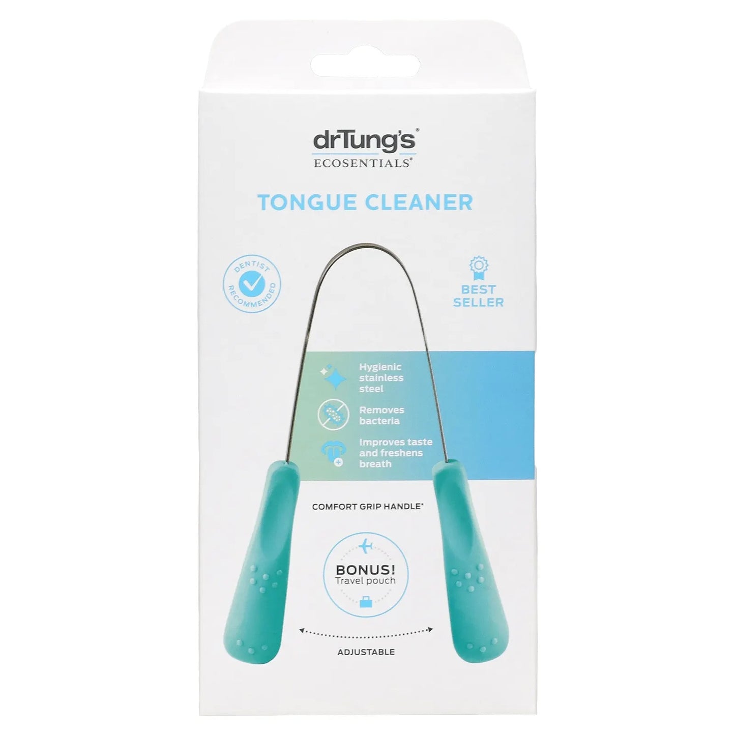 Dr. Tung's
Tongue Cleaner, 1 Cleaner