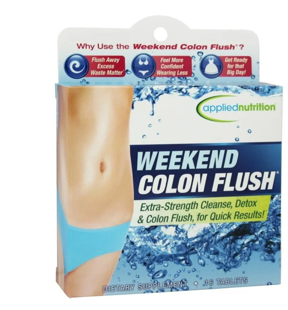 APPLIED NUTRITION WEEKEND COLON FLUSH, 16 TABLETS