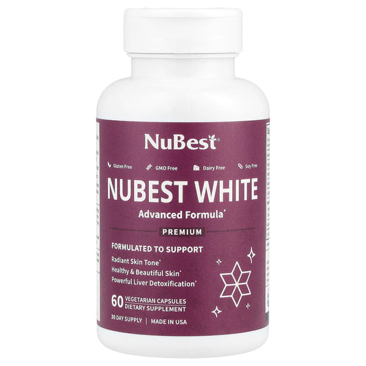 NuBest
Nubest White, 60 Vegetarian Capsules