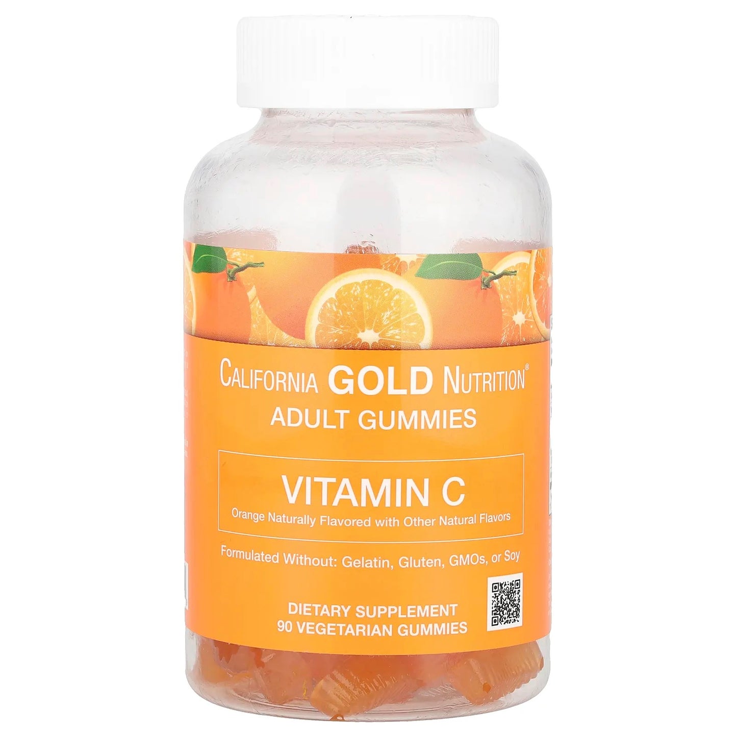 California Gold Nutrition
Vitamin C Gummies, 90 Vegetarian Gummies