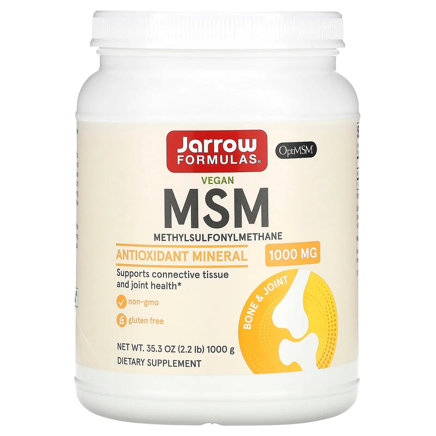 Jarrow Formulas
MSM Powder, 1,000 mg, 35.5 oz (1,000 g)