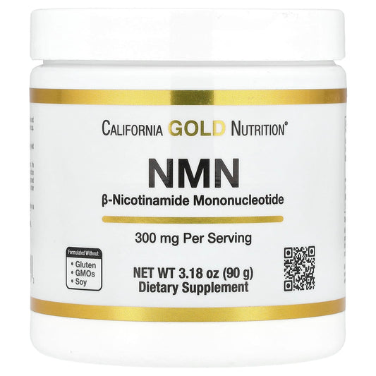 California Gold Nutrition
NMN Powder, 3.18 oz (90 g)