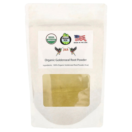 J&R Port Trading
Organic Goldenseal Root Powder, 4 oz