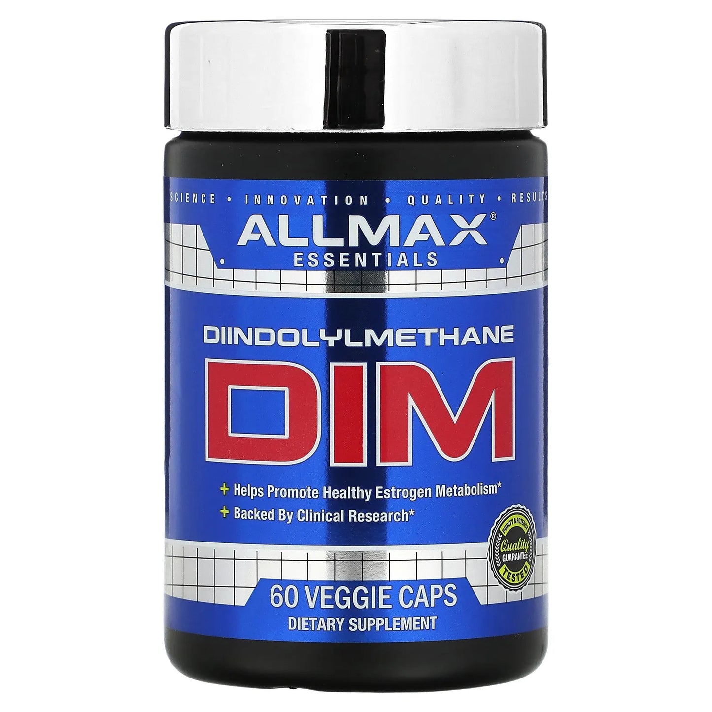 ALLMAX
Essentials, DIM, 100 mg , 60 Veggie Caps