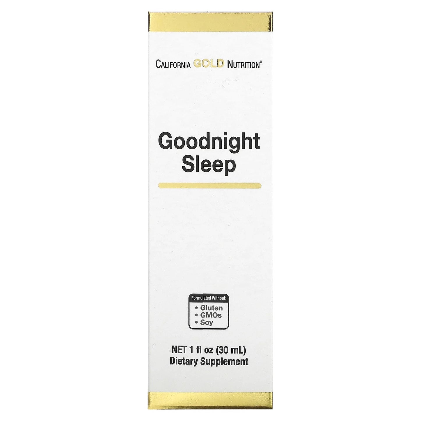 California Gold Nutrition
Goodnight Sleep, 1 fl oz (30 ml)