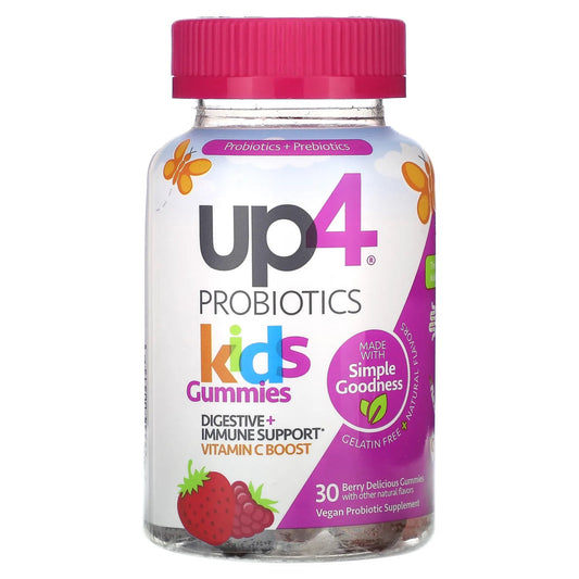 up4
Probiotics Kids Gummies, Berry Delicious, 30 Gummies