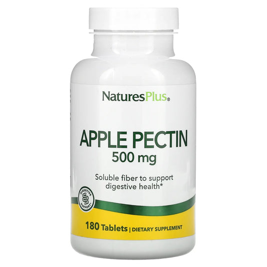 NaturesPlus
Apple Pectin, 500 mg, 180 Tablets