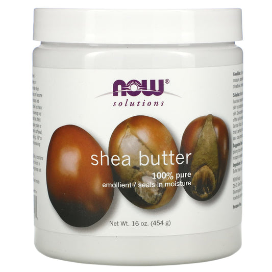 NOW Foods
Solutions, Shea Butter, 16 fl oz (454 g)