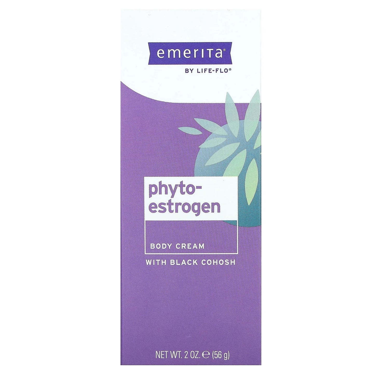 Emerita
Phytoestrogen, Body Cream, 2 oz (56 g)