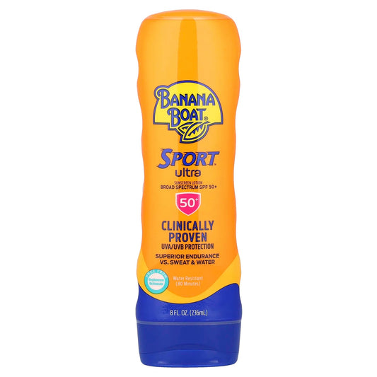 Banana Boat
Sport Ultra, Sunscreen Lotion, SPF 50, 8 fl oz (236 ml)