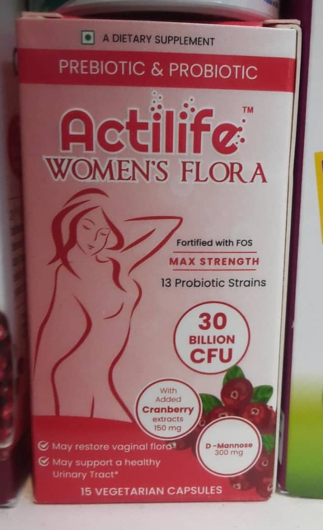 ACTILIFE WOMEN’S FLORA, 15 CAPSULES