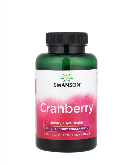 SWANSON CRANBERRY, 180 SOFTGELS