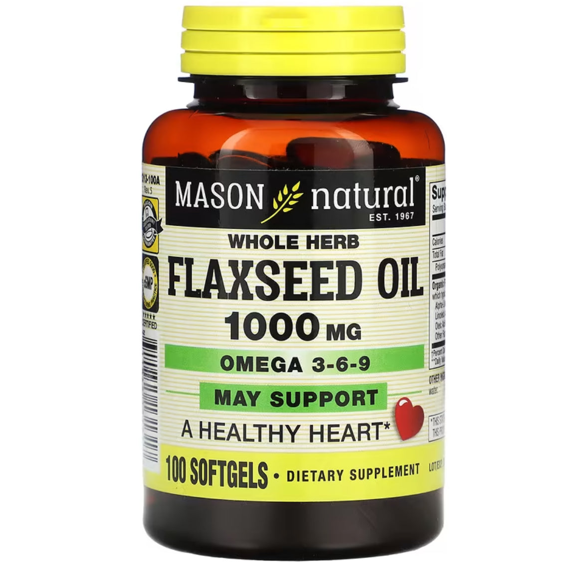 MASON NATURAL FLAXSEED OIL