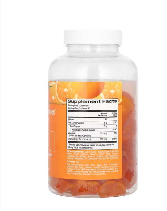 CALIFORNIA GOLD NUTRITION VITAMIN C, 90 GUMMIES