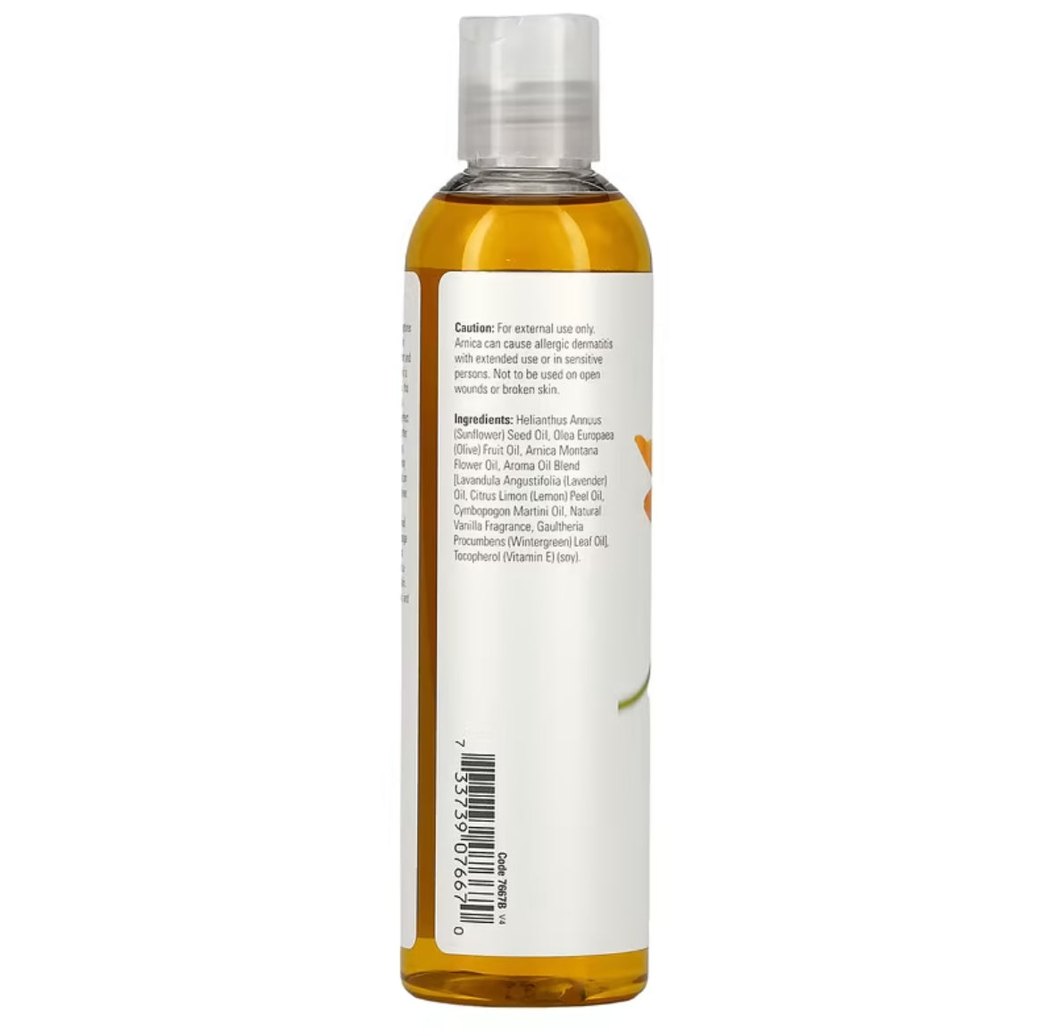 NOW ARNICA SOOTHING MASSAGE OIL 237ML