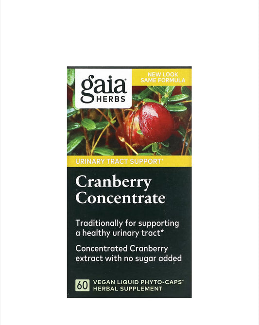 GAIA HERBS 
CRANBERRY CONCENTRATE