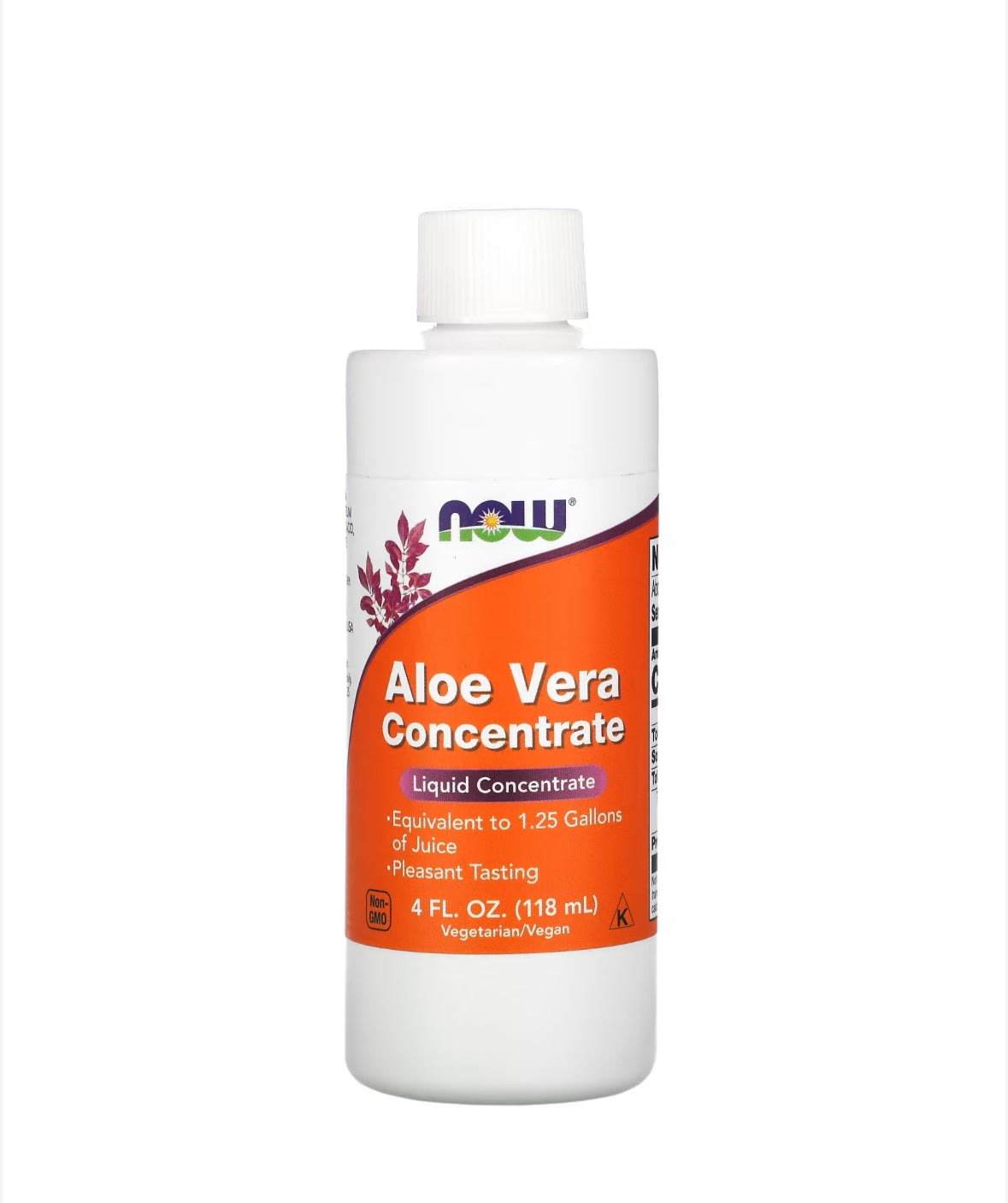 NOW ALOE VERA CONCENTRATE 118ML