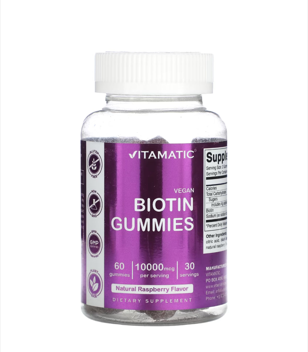 VITAMATIC VEGAN BIOTIN GUMMIES