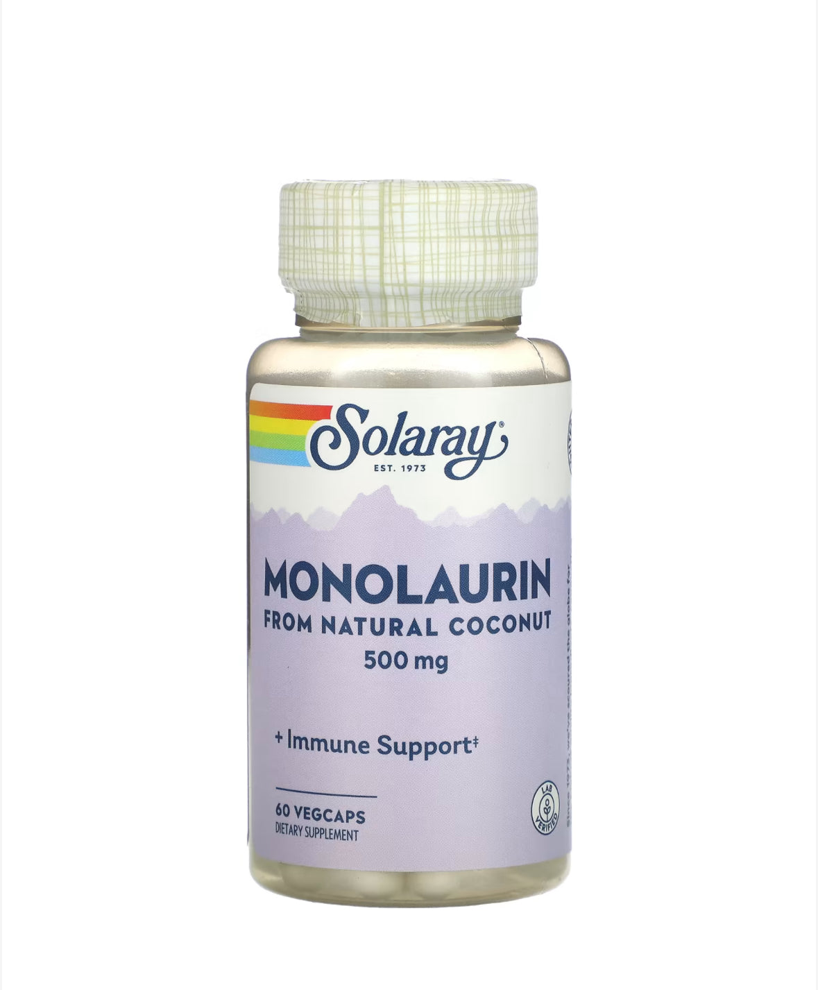 SOLARAY MONOLAURIN 500MG