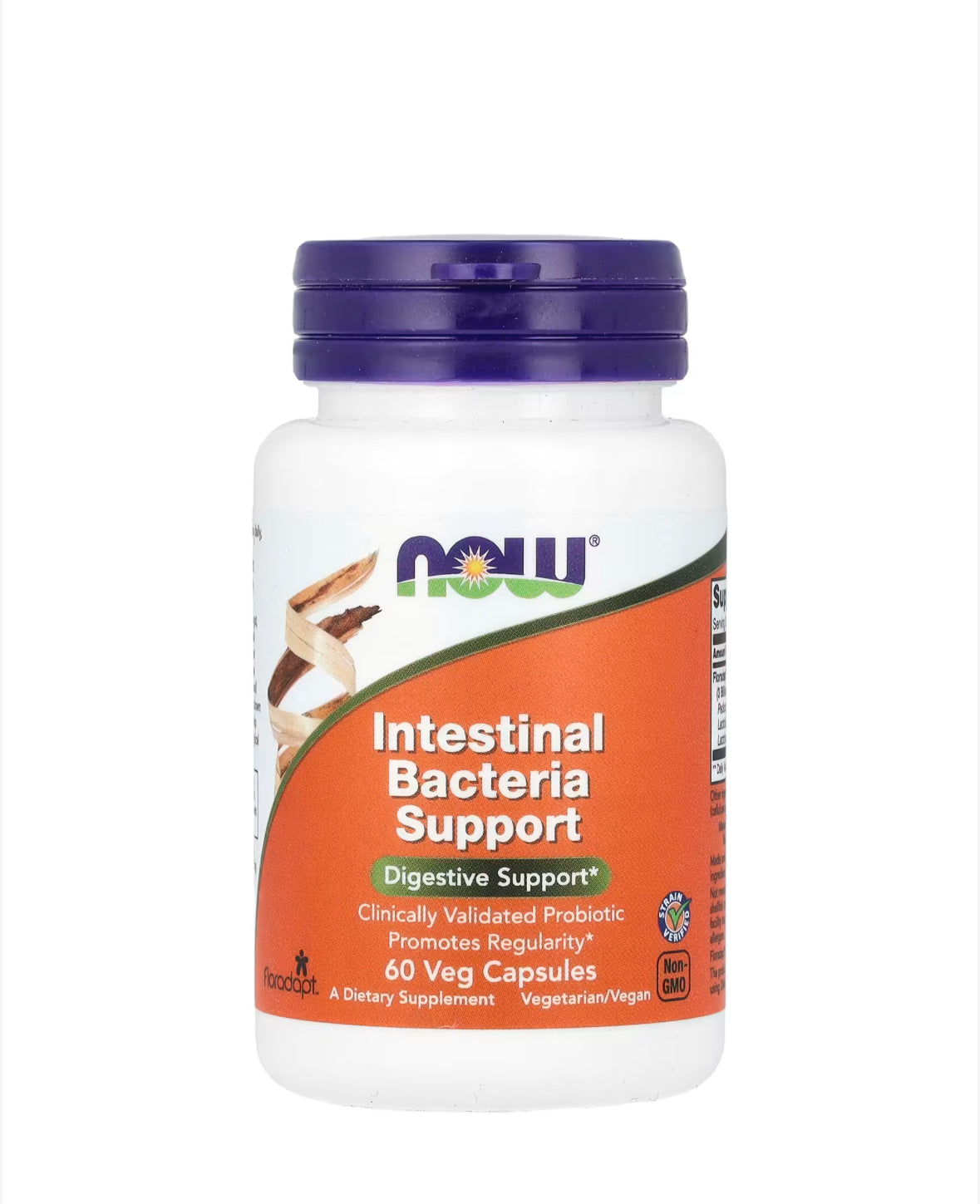 NOW INTESTINAL BACTERIA SUPPORT