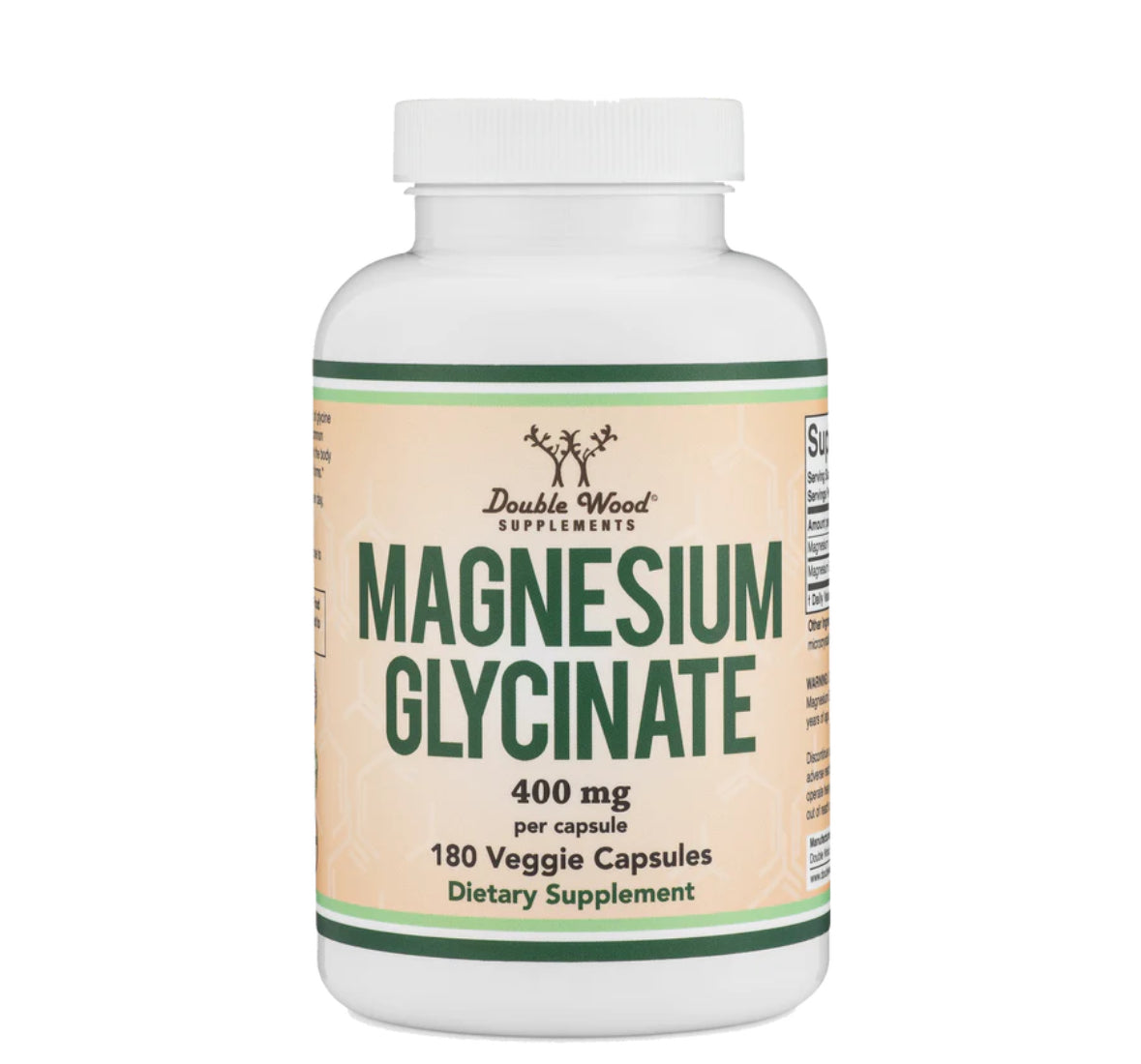 DOUBLE WOOD MAGNESIUM GLYCINATE 400MG