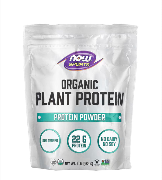 NOW SPORTS ORGANIC PLANT PROTEIN 454G