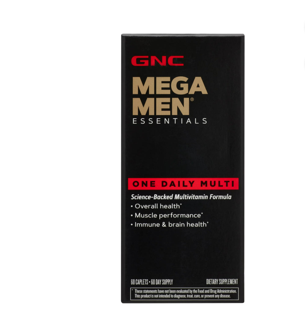 GNC MEGA MEN ESSENTIALS ONE DAILY MULTI