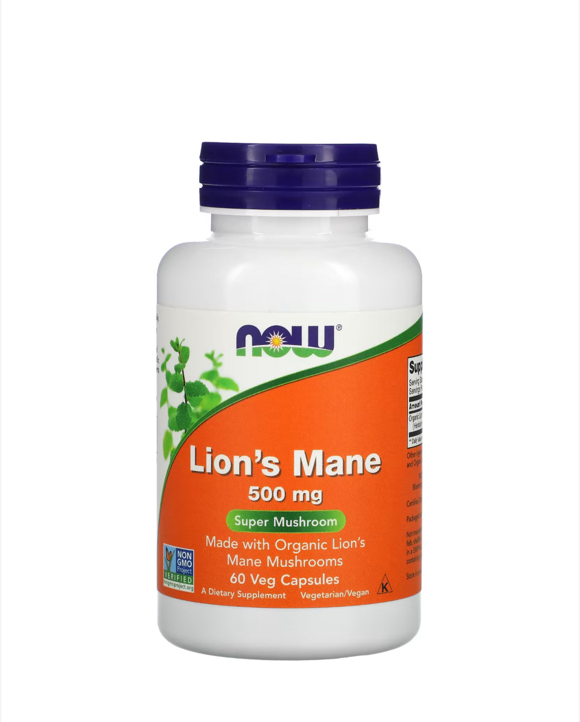 NOW LION’S MANE 500MG