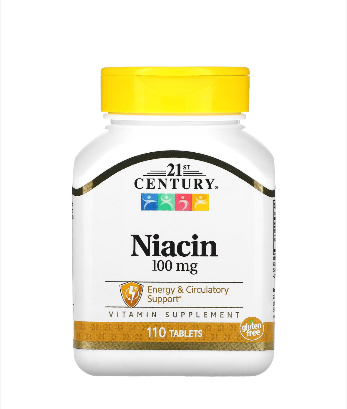 21ST CENTURY NIACIN 100MG, 110 TABLETS