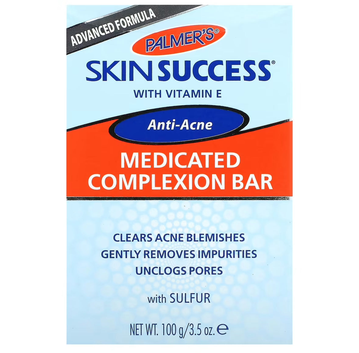 PALMER’S SKIN SUCCESS ACNE MEDICATED BAR SOAP