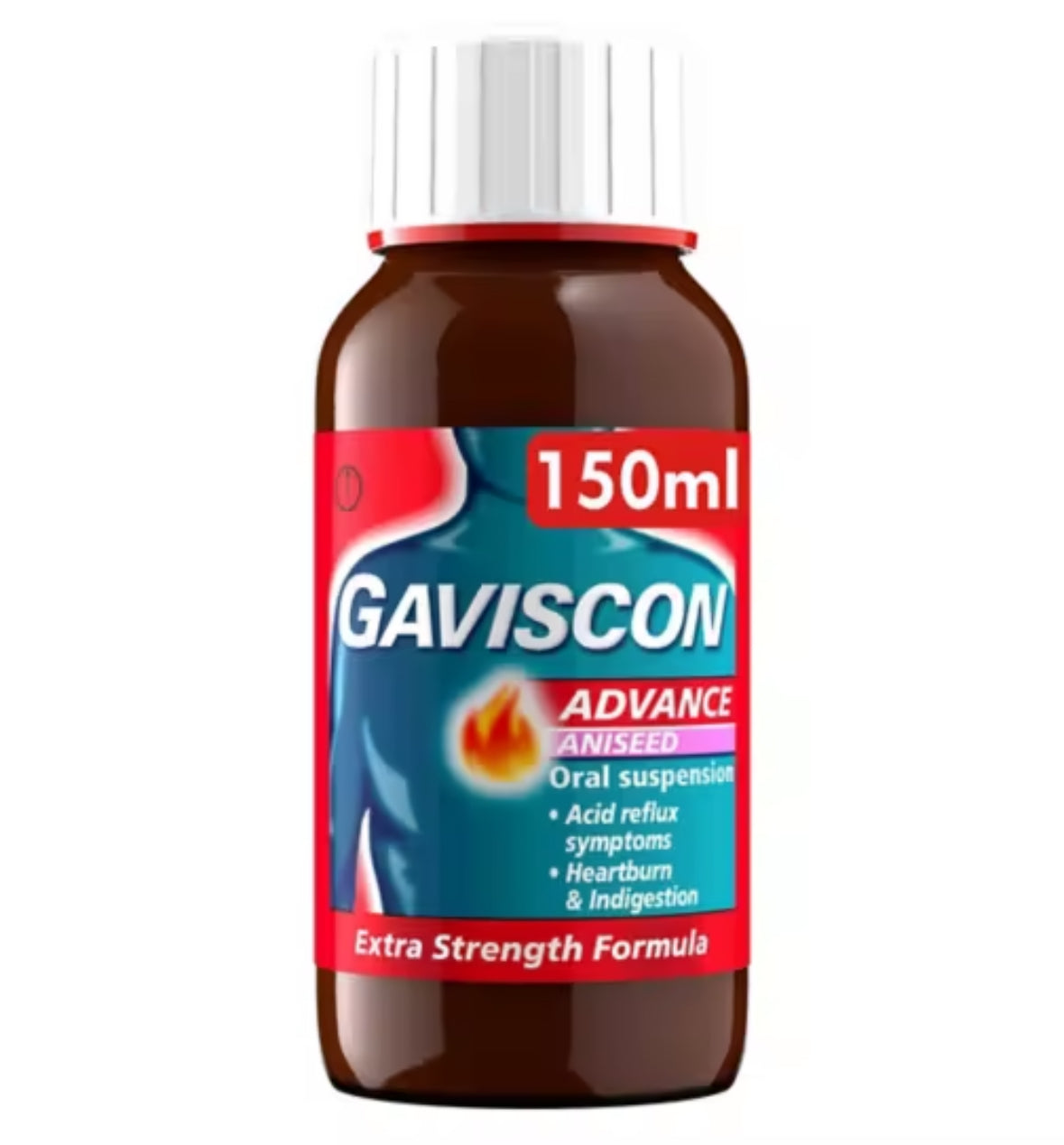 GAVISCON ADVANCE ANISEED SUSPENSION 150ML