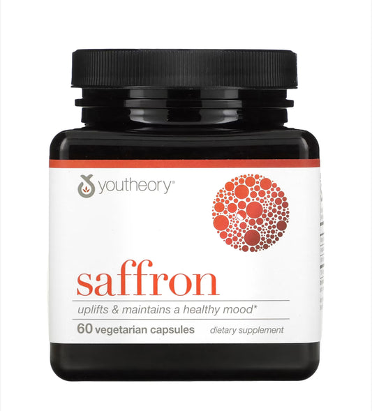 YOUTHEORY SAFFRON, 60 CAPSULES