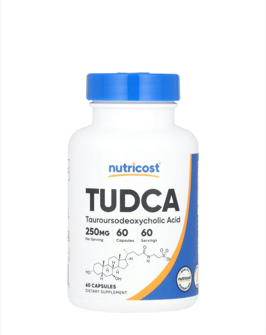 NUTRICOST TUDCA 250MG, 60 CAPSULES