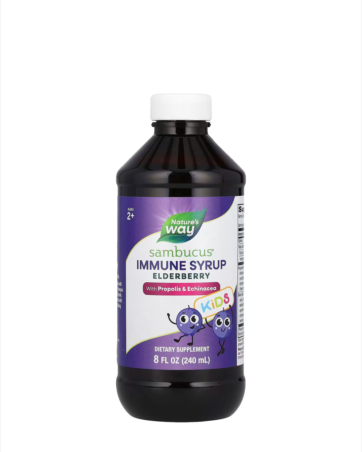 NATURE’S WAY KIDS SAMBUCUS IMMUNE SYRUP, 240ML