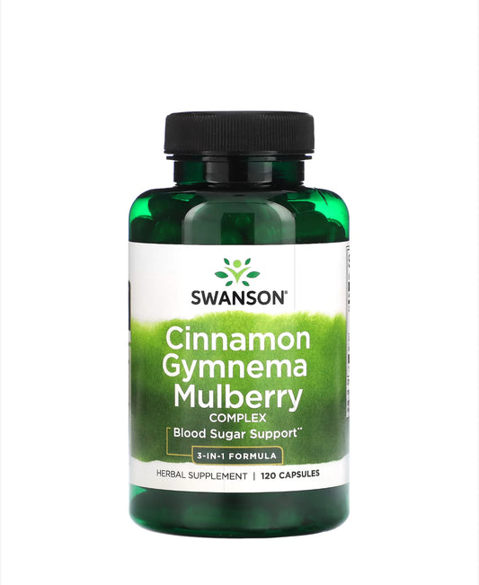 SWANSON CINNAMON GYMNEMA MULBERRY COMPLEX