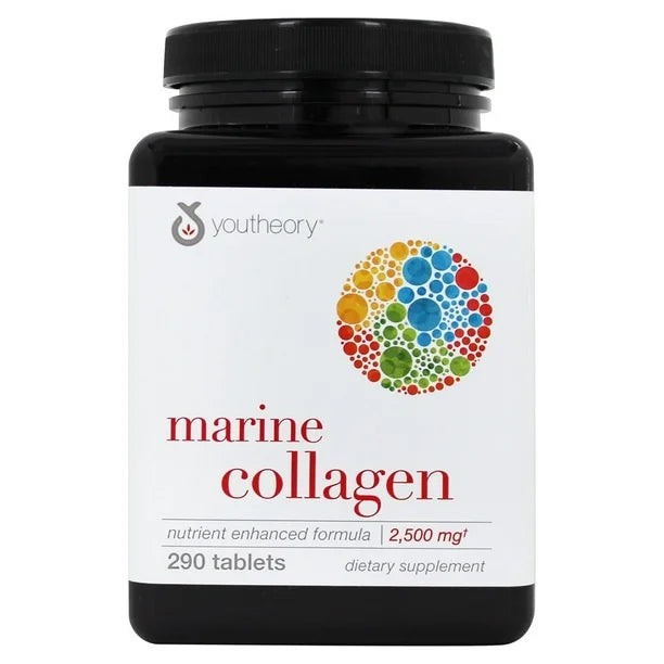 YOUTHEORY MARINE COLLAGEN 2,500MG, 290 TABLETS